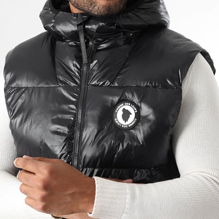 Comme Des Loups - Doudoune Capuche Chauffante Sans Manches Seoul Noir