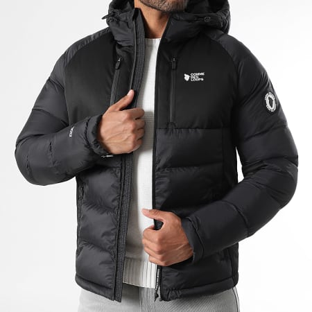 Comme Des Loups - Piumino con cappuccio Mataro Nero