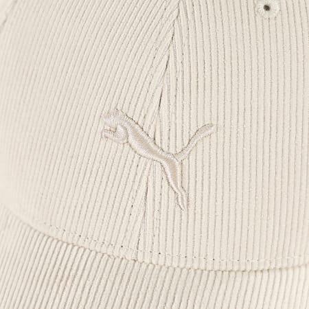 Puma - Corduroy geribde muts 026402 Licht Beige