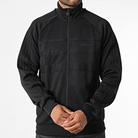 Adidas Originals - Veste Zippée A Bandes First JX1488 Noir