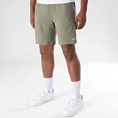 BOSS - Short Jogging Unique 50545942 Vert Kaki