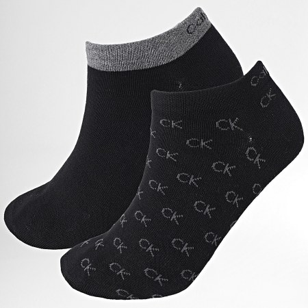 Calvin Klein - Lote de 2 pares de calcetines 701218715 Negro