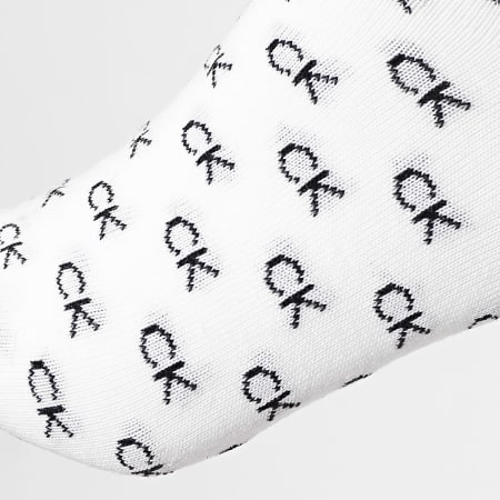 Calvin Klein - Lote de 2 pares de calcetines 701218715 White Grey Heather