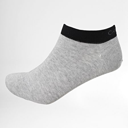 Calvin Klein - Lote de 2 pares de calcetines 701218715 White Grey Heather