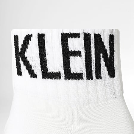 Calvin Klein - Lote de 2 pares de calcetines 6560 Blanco
