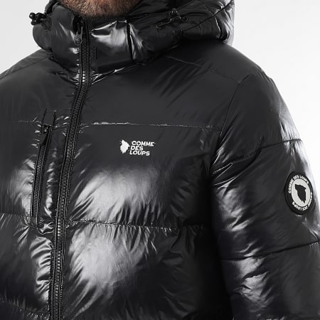 Comme Des Loups - Doudoune Capuche Sacramento Noir