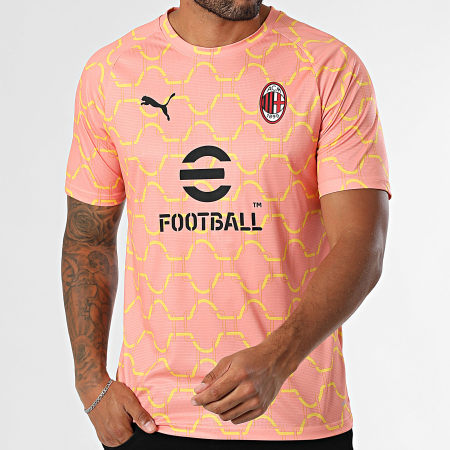 Puma - Maillot De Foot AC Milan Warm Up Jersey 782388 Rose