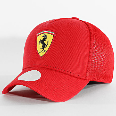 Puma - Casquette Trucker Ferrari 026421 Rouge