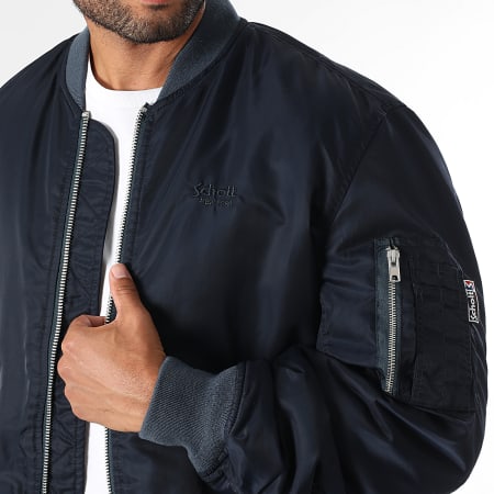 Schott NYC - Chaqueta bomber Macamps Navy