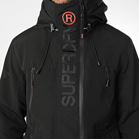 Veste Coupe-Vent Hood Mountain - Superdry - Homme - Noir - Prêt-à-Porter Veste Coupe-Vent Hood Mountain - Superdry - Homme - Noir - Prêt-à-Porter