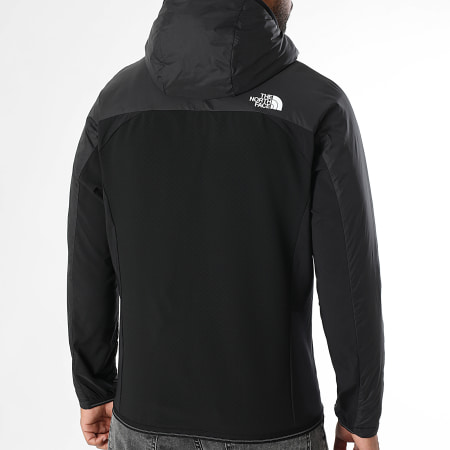 The North Face - Geïsoleerde A8EJ7 Zip Hooded Jacket Zwart