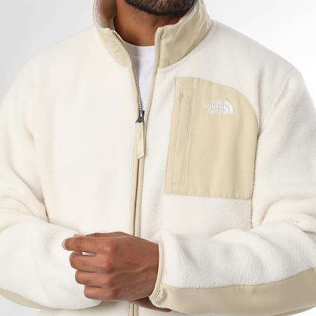 The North Face - Veste Polaire Zippée Yum Offpeak A8FKN Blanc