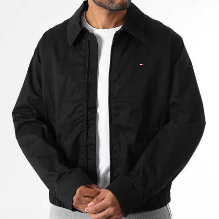 Tommy Hilfiger - Veste Zippée Classic Ivy 0602 Noir