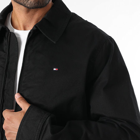 Tommy Hilfiger - Veste Zippée Classic Ivy 0602 Noir