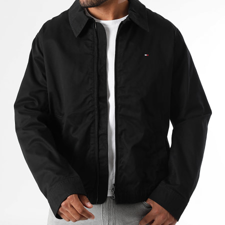 Tommy Hilfiger - Veste Zippée Classic Ivy 0602 Noir