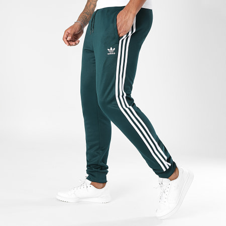 Adidas Originals - Pantalon Jogging A Bandes JY1288 Vert Bouteille