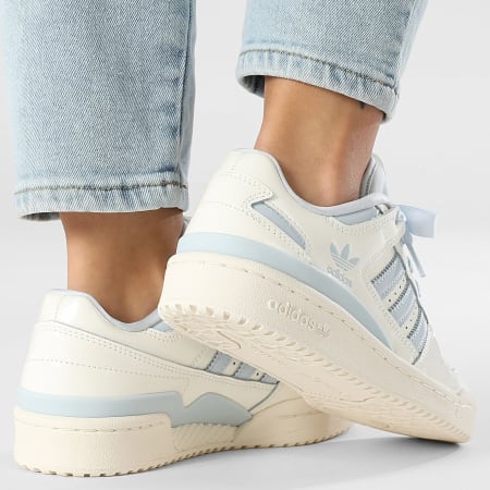 adidas forum bold cloud white halo blue