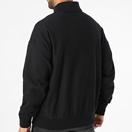 Calvin Klein - Sweat Col Zippé 236G Noir