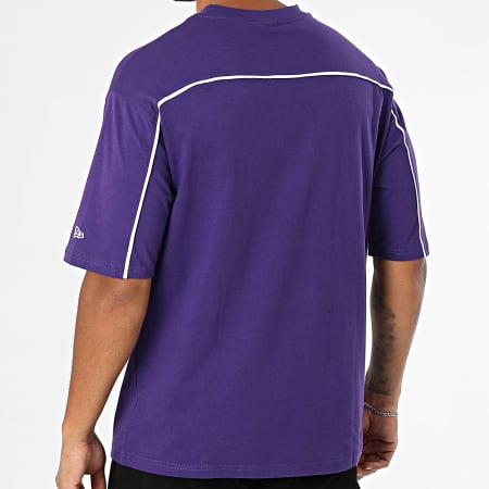 New Era - Tee Shirt NBA Piping LA Lakers 60684293 Violet