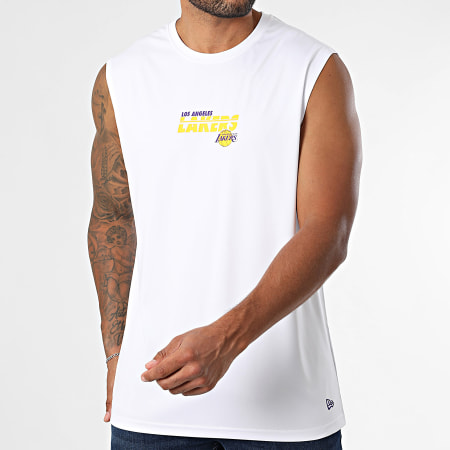 NBA Essentials LA Lakers Camiseta de tirantes 60684291 Blanca