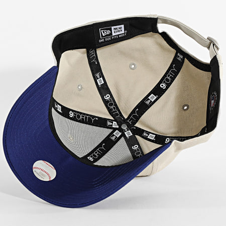 New Era - Casquette 9Forty LA Dodgers 60691259 Beige Bleu Marine