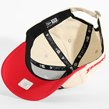 New Era - Casquette 9Forty Kansas City Chiefs 60691261 Beige Rouge
