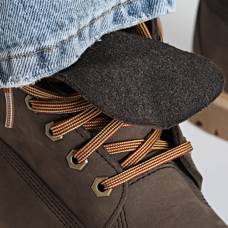 Timberland - Boots Premium 6 In Lace Waterproof A2P6W Dark Brown Nubuck