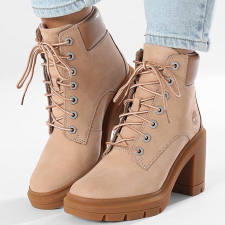 Boots Women's Allington Heights Inch Lace Up A2CKC Beige