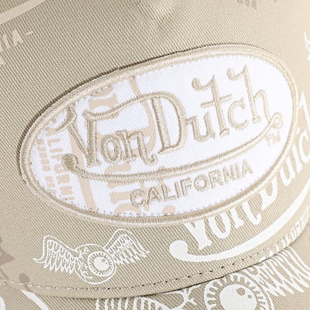 Von Dutch - Casquette Trucker Cafe Beige