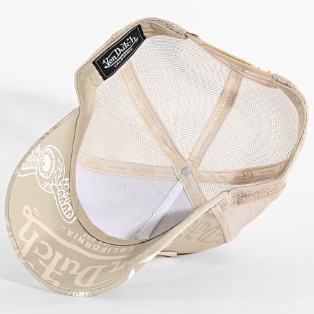 Von Dutch - Casquette Trucker Cafe Beige