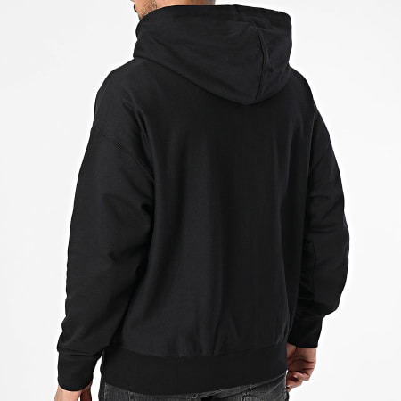 Calvin Klein - Sweat Capuche Zippé 232G Noir