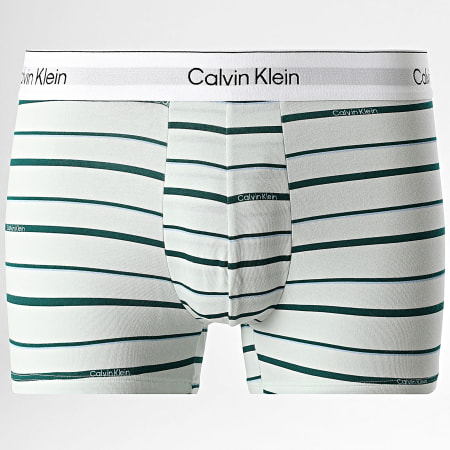 Calvin Klein - Lot De 3 Boxers NB4392 Vert Foncé Bleu Clair Vert Clair