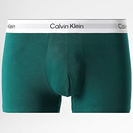Calvin Klein - Lot De 3 Boxers NB4392 Vert Foncé Bleu Clair Vert Clair