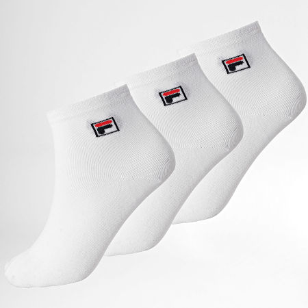 Classic Series - Lot De 3 Paires De Chaussettes Calza F9303 Blanc