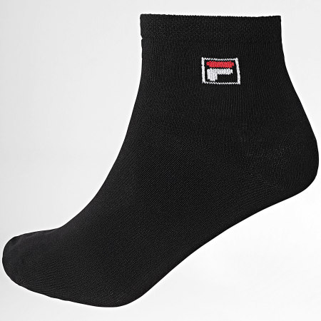 Classic Series - Lot De 3 Paires De Chaussettes Calza F9303 Blanc Noir Gris Chiné