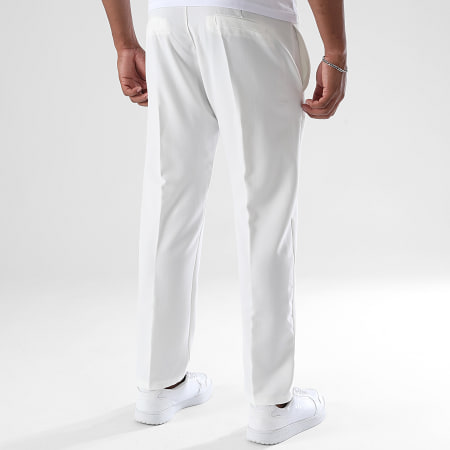 LBO - Pantalon Habillé Relaxed 2204 Blanc
