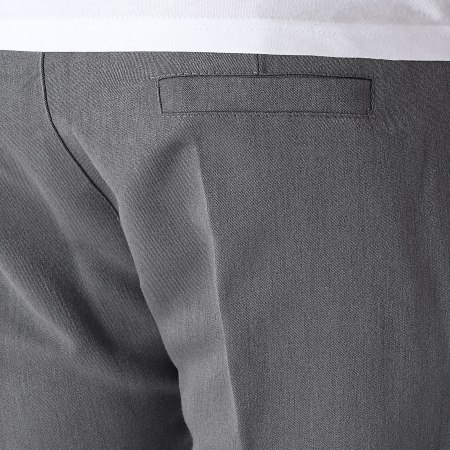 LBO - Pantalon Habillé Relaxed 2208 Gris Anthracite Chiné