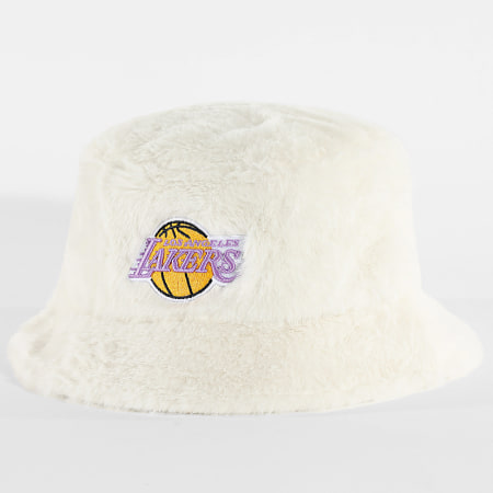 Mitchell and Ness - Bob Fauxy Los Angeles Lakers HB12889 Blanco