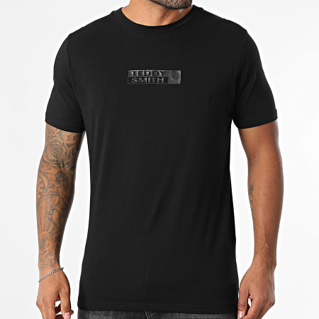 Teddy Smith - Tee Shirt Regular Fit John 11017824D Black