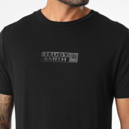 Teddy Smith - Tee Shirt Regular Fit John 11017824D Black