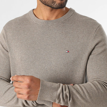 Tommy Hilfiger - Jersey Pima Organic Cotton Cashmere 8046 Beige Oscuro