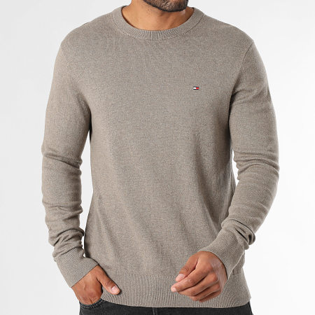 Tommy Hilfiger - Jersey Pima Organic Cotton Cashmere 8046 Beige Oscuro