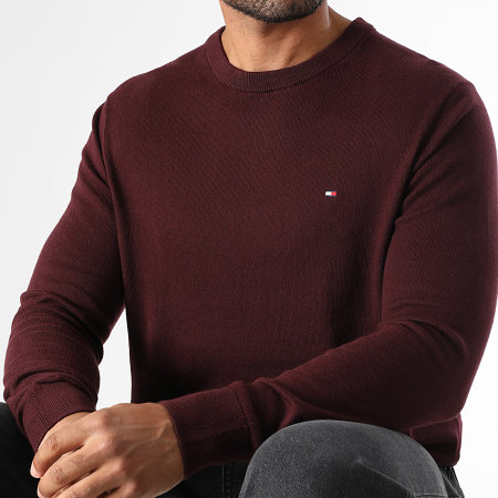Tommy Hilfiger - Jersey Pima Cashmere 8046 Burdeos