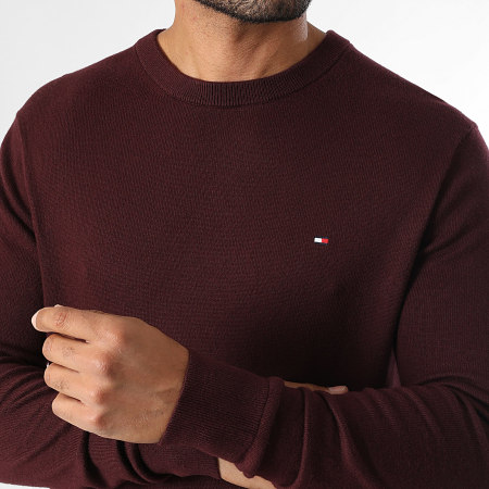 Tommy Hilfiger - Jersey Pima Cashmere 8046 Burdeos