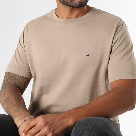 Tommy Hilfiger - Tee Shirt Essential Seasonal 9995 Vert Beige