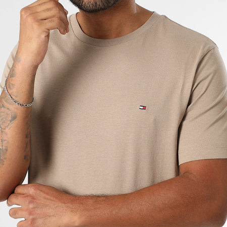Tommy Hilfiger - Tee Shirt Essential Seasonal 9995 Vert Beige