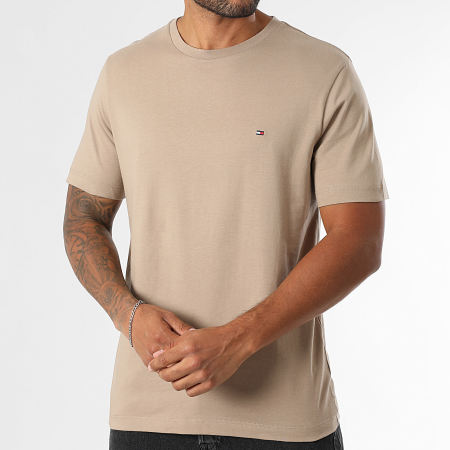 Tommy Hilfiger - Tee Shirt Essential Seasonal 9995 Vert Beige