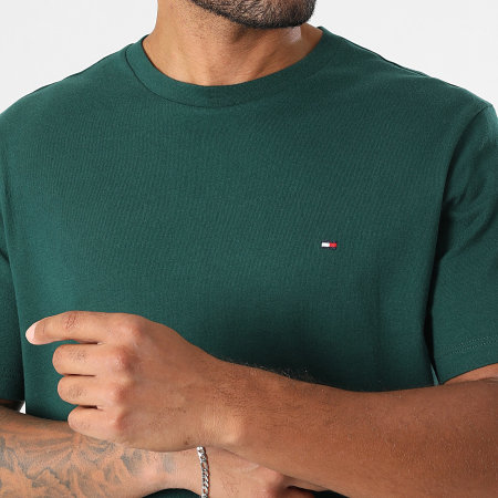 Tommy Hilfiger - Tee Shirt Essential Seasonal 9995 Vert Foncé
