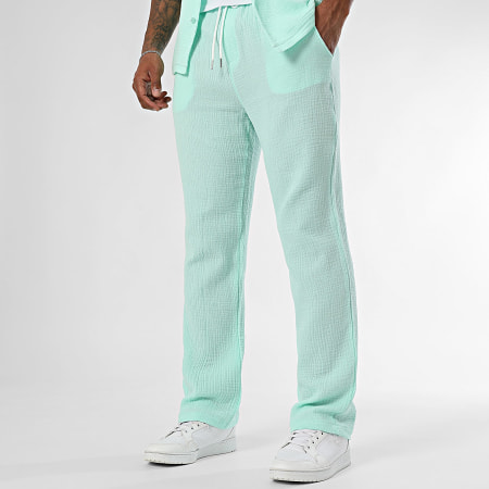 Uniplay Set camicia a maniche corte e pantaloni effetto lino 167