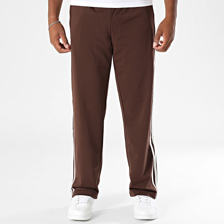 Adidas Originals - Pantalon Jogging Firebird KA0482 Marron Blanc